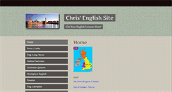 Desktop Screenshot of chris-english.com